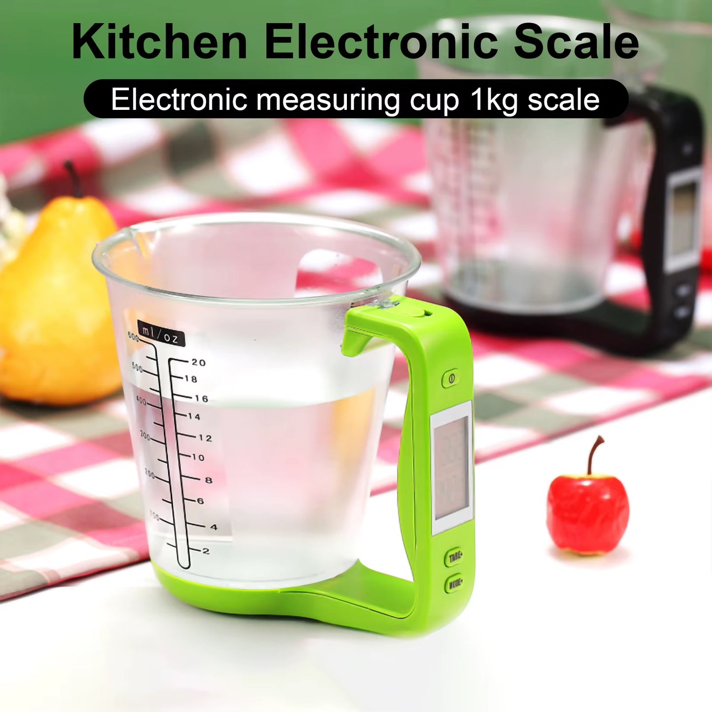 Kitchen Scale with LCD Display! Automatic Measuring