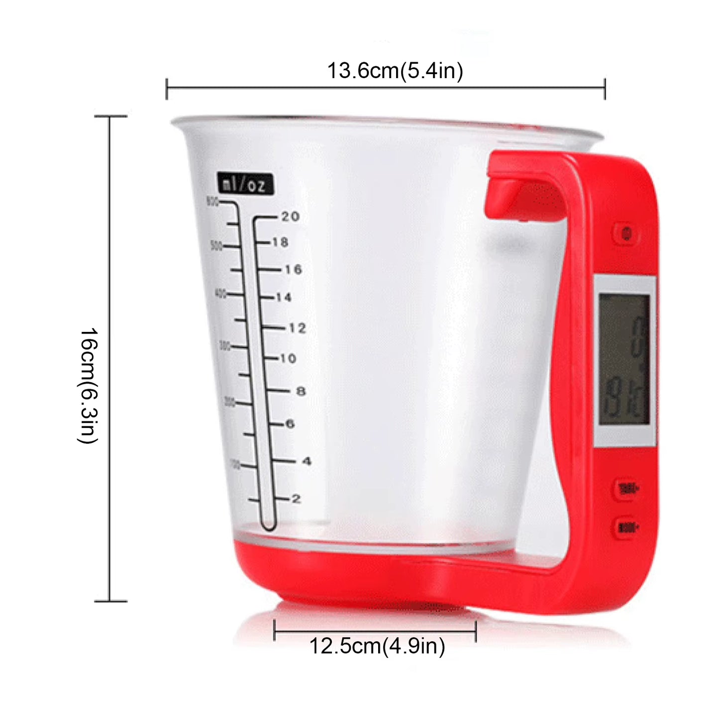 Kitchen Scale with LCD Display! Automatic Measuring