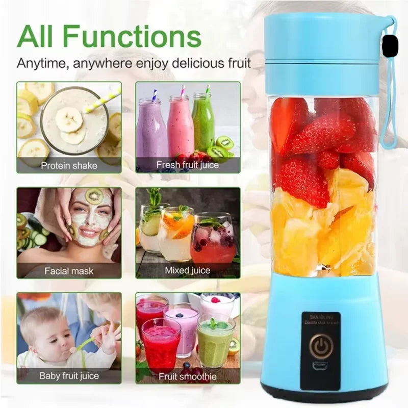 Portable Blender For Shakes and Smoothies! Rechargeable USB